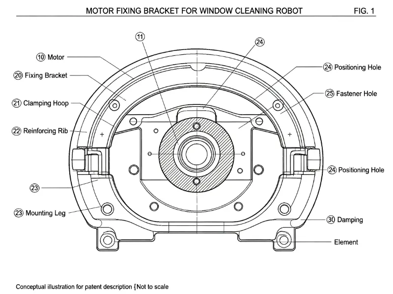 LIESA သည် ကိုယ်ပိုင်တီထွင်ထားသော Motor Fixing Bracket အတွက် မူပိုင်ခွင့်လျှောက်လွှာကို လုံခြုံစေပြီး Core ထုတ်ကုန်တည်ငြိမ်မှုကို မြှင့်တင်ပေးသည်